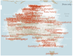 map of Australia